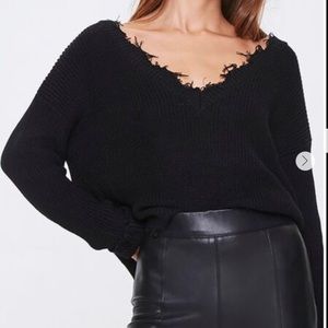Ribbed Knit Sweater